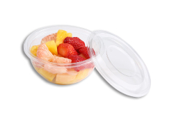 16oz clear round bowl