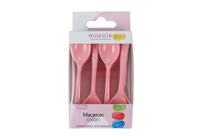 macaron color mini tasting spoon