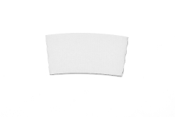 White Hot Drink Sleeve (fits 8oz. Cups-No Printing)
