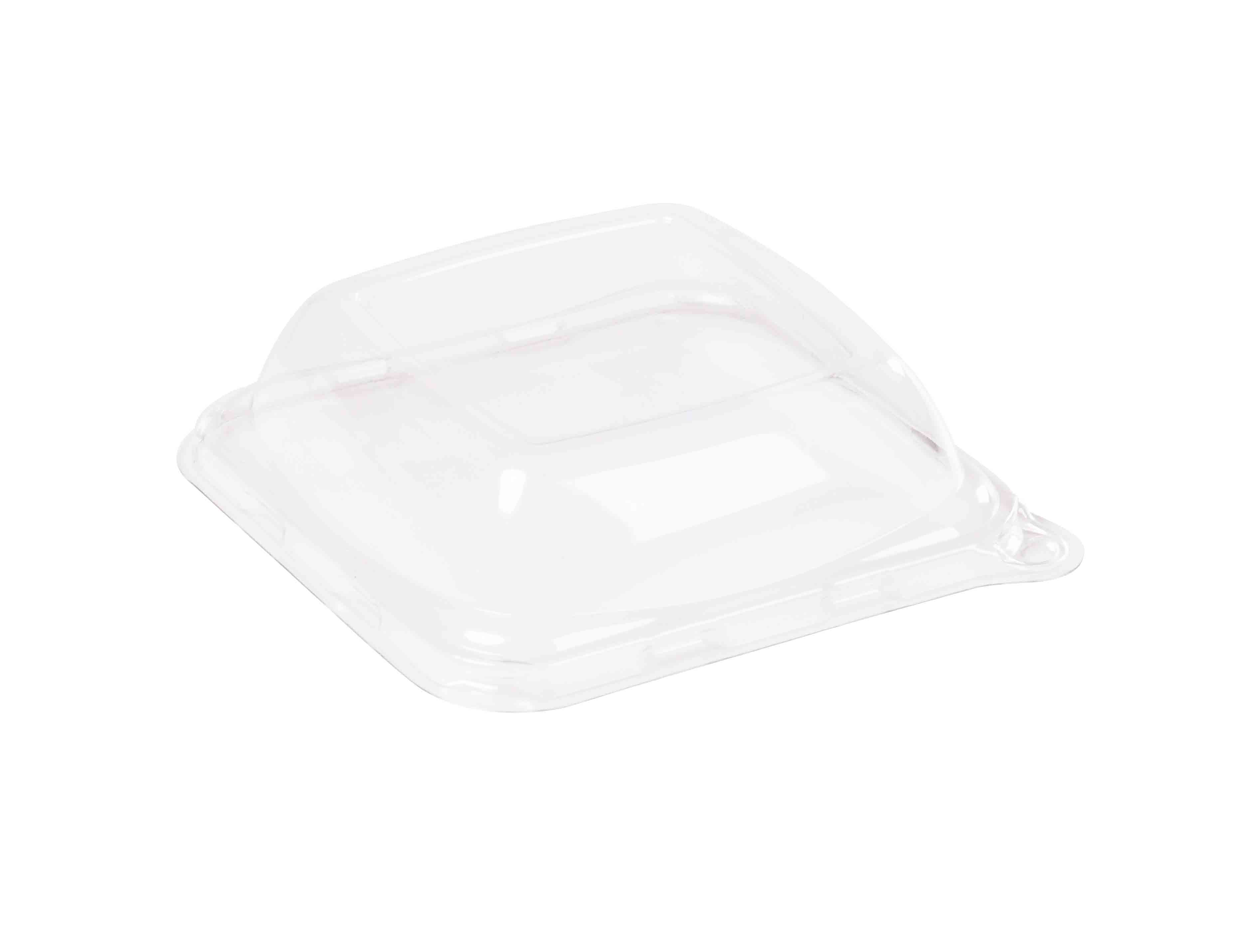 PET lid for 6X6 shallow tray 